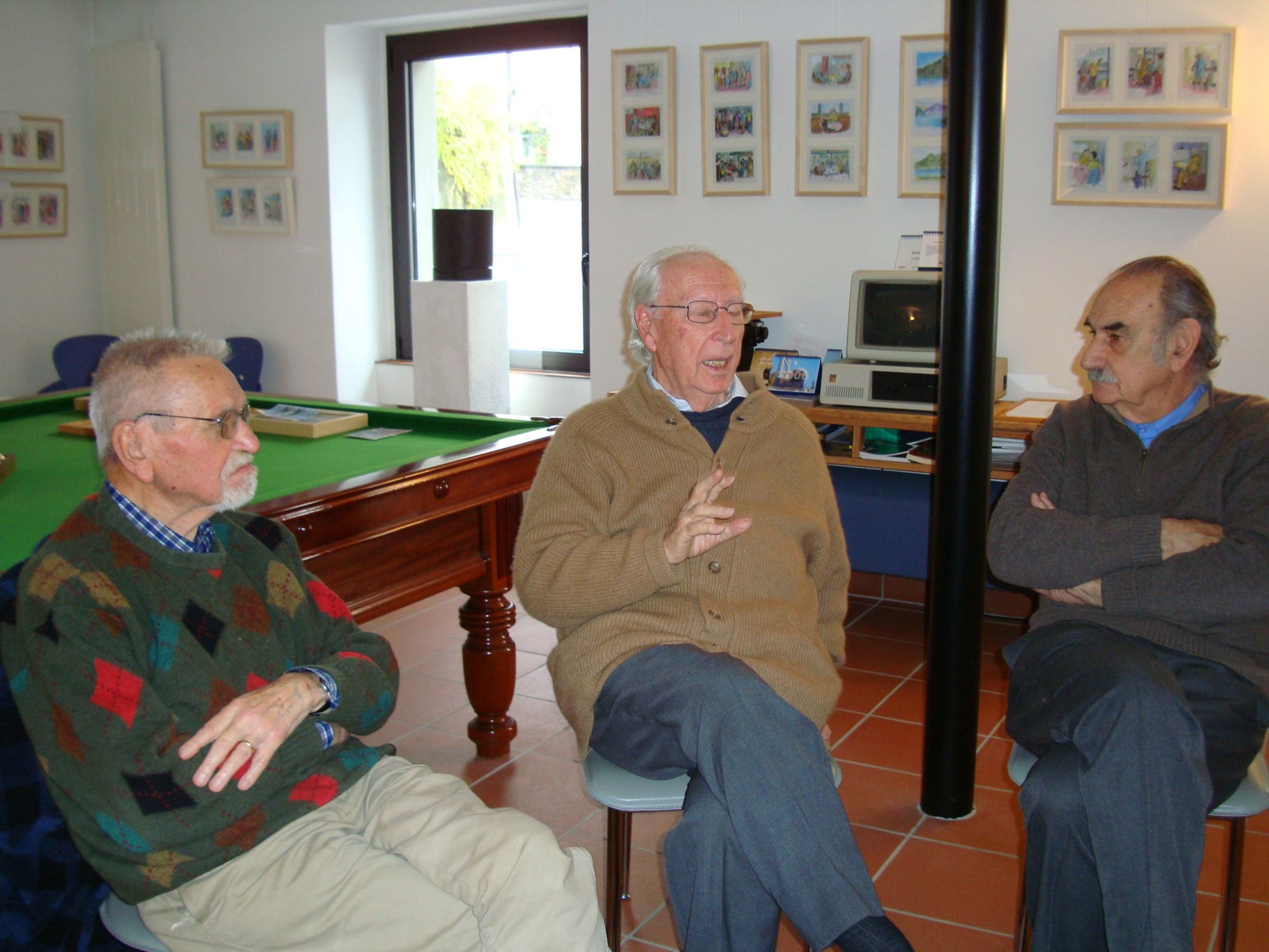 Mario Agliati, Eros Bellinelli e Emilio Rissone 2008